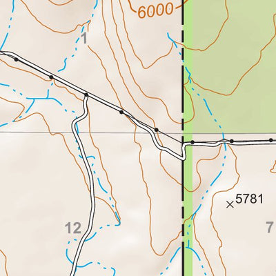 Prescott National Forest Quadrangle: ANVIL ROCK Preview 2