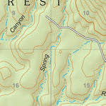 Prescott National Forest Quadrangle: ARNOLD MESA Preview 2
