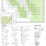Prescott National Forest Quadrangle Map Index Preview 1