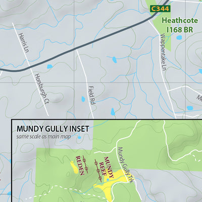 Heathcote - Gold Prospecting Map Preview 2