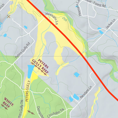 Heathcote - Gold Prospecting Map Preview 3