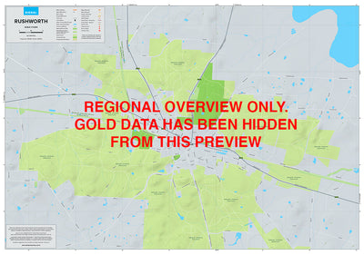 Rushworth - Gold Prospecting Map Preview 1