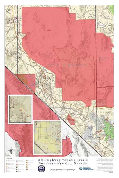 Southern Nye County OHV Trails Preview 1