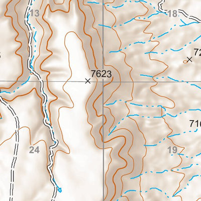 Gila National Forest Quadrangle Map: pg 02 Armstrong Canyon Preview 2