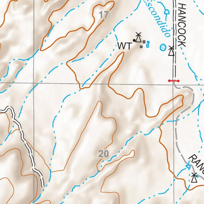 Gila National Forest Quadrangle Map: pg 03 Quemado Preview 2