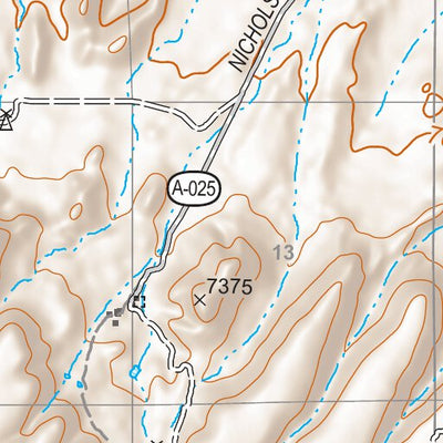 Gila National Forest Quadrangle Map: pg 03 Quemado Preview 3