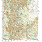 Gila National Forest Quadrangle Map: pg 17 Underwood Lake Preview 1
