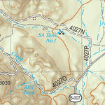 Gila National Forest Quadrangle Map: pg 17 Underwood Lake Preview 2