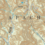 Gila National Forest Quadrangle Map: pg 17 Underwood Lake Preview 3
