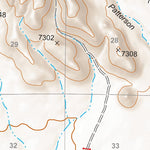 Gila National Forest Quadrangle Map: pg 22 Bell Peak Preview 2