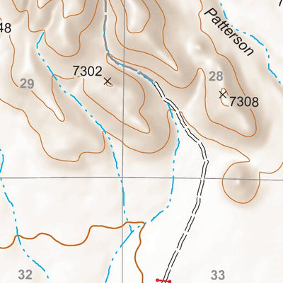 Gila National Forest Quadrangle Map: pg 22 Bell Peak Preview 2
