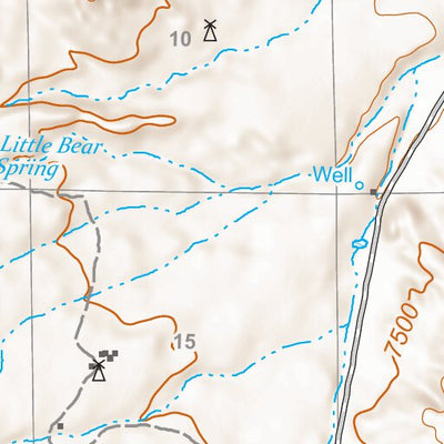 Gila National Forest Quadrangle Map: pg 15 Wallace Mesa Preview 2
