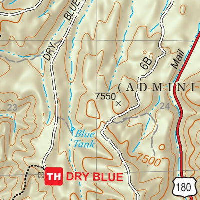 Gila National Forest Quadrangle Map: pg 25 Luna Preview 3