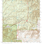 Gila National Forest Quadrangle Map: pg 21 Tularosa Canyon Preview 1