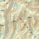 Gila National Forest Quadrangle Map: pg 21 Tularosa Canyon Preview 3