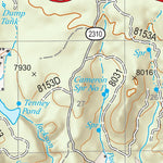 Gila National Forest Quadrangle Map: pg 24 Luna Lake Preview 2