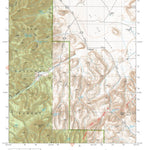Gila National Forest Quadrangle Map: pg 37 Salvation Peak Preview 1