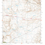 Gila National Forest Quadrangle Map: pg 39 Mojonera Canyon Preview 1