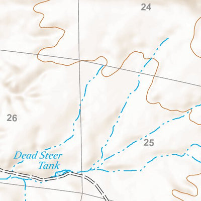 Gila National Forest Quadrangle Map: pg 39 Mojonera Canyon Preview 2
