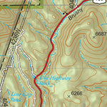 Gila National Forest Quadrangle Map: pg 43 Saliz Pass Preview 2