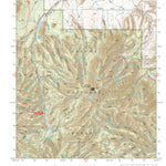 Gila National Forest Quadrangle Map: pg 14 Magnas Mountain Preview 1