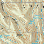 Gila National Forest Quadrangle Map: pg 14 Magnas Mountain Preview 3