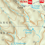 Gila National Forest Quadrangle Map: pg 54 Alma Mesa Preview 2