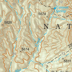 Gila National Forest Quadrangle Map: pg 54 Alma Mesa Preview 3