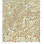 Gila National Forest Quadrangle Map: pg 31 Maness Peak Preview 1