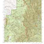 Gila National Forest Quadrangle Map: pg 52 Wahoo Peak Preview 1