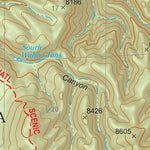 Gila National Forest Quadrangle Map: pg 52 Wahoo Peak Preview 3