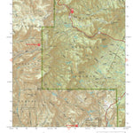 Gila National Forest Quadrangle Map: pg 32 Bull Basin Preview 1