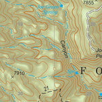 Gila National Forest Quadrangle Map: pg 32 Bull Basin Preview 2