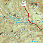 Gila National Forest Quadrangle Map: pg 32 Bull Basin Preview 3