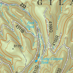 Gila National Forest Quadrangle Map: pg 35 Eagle Peak Preview 3