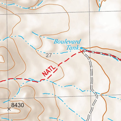 Gila National Forest Quadrangle Map: pg 38 Pelona Mountain Preview 2