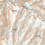 Gila National Forest Quadrangle Map: pg 38 Pelona Mountain Preview 3