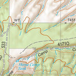 Gila National Forest Quadrangle Map: pg 48 O Bar O Canyon West Preview 3