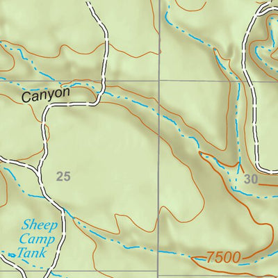 Gila National Forest Quadrangle Map: pg 36 Collins Park Preview 2