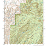 Gila National Forest Quadrangle Map: pg 50 Indian Peak West Preview 1