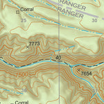 Gila National Forest Quadrangle Map: pg 75 Baily Points Preview 2