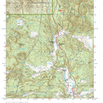 Gila National Forest Quadrangle Map: pg 55 Alma Preview 1