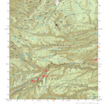 Gila National Forest Quadrangle Map: pg 58 Negrito Mountain Preview 1