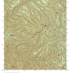 Gila National Forest Quadrangle Map: pg 57 Bearwallow Mountain Preview 1