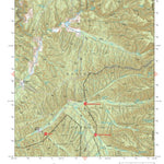 Gila National Forest Quadrangle Map: pg 74 Wall Lake Preview 1
