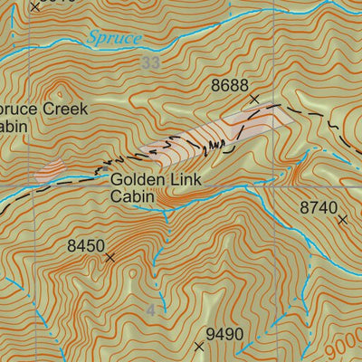 Gila National Forest Quadrangle Map: pg 69 Grouse Mountain Preview 3