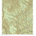Gila National Forest Quadrangle Map: pg 73 Burnt Corral Canyon Preview 1
