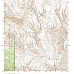 Gila National Forest Quadrangle Map: pg 49 O Bar O Canyon East Preview 1