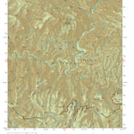 Gila National Forest Quadrangle Map: pg 95 Granny Mountain Preview 1