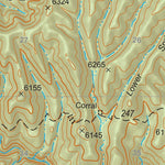 Gila National Forest Quadrangle Map: pg 95 Granny Mountain Preview 3